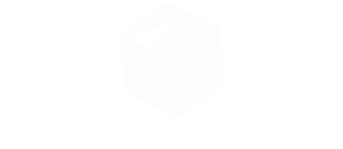 Black Crystal Latex